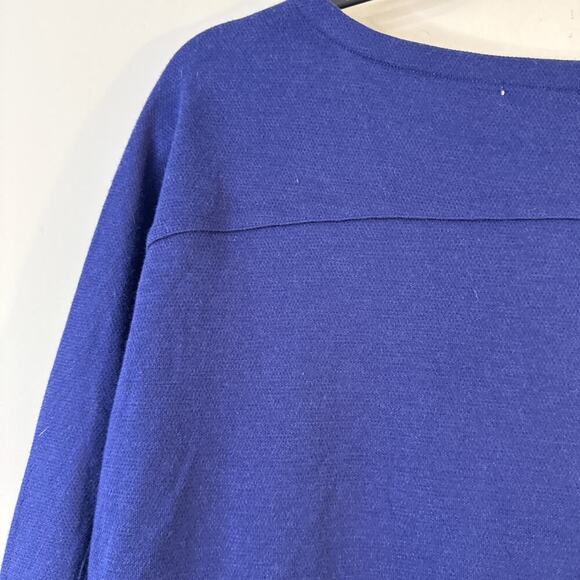 Global Work Royal Blue Shift Dress Size L - Picture 4 of 11